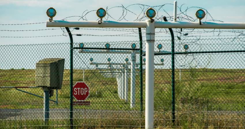 Export-Grade Power Fence for Government Facility